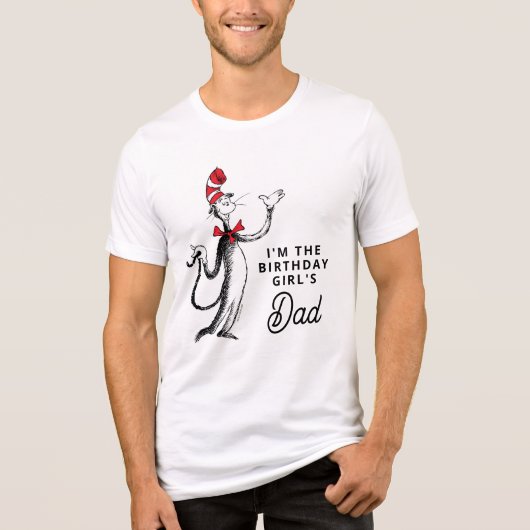 Dr. Seuss Karakter Confetti | Verjaardag kinderen Tri-Blend Shirt (Voorkant)