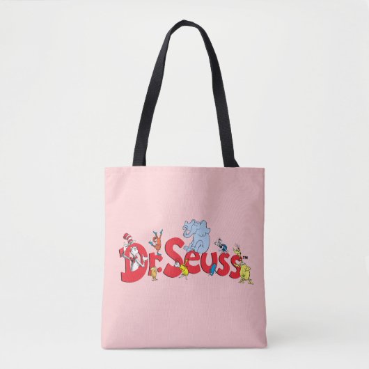 Dr. Seuss Karakter Logo Tote Bag (Voorkant)