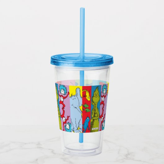 Dr. Seuss | Karakter Segment Acryl Drinkbeker (Rechts)