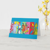 Dr. Seuss | Karakter Segment Kaart (Gele Bloem)