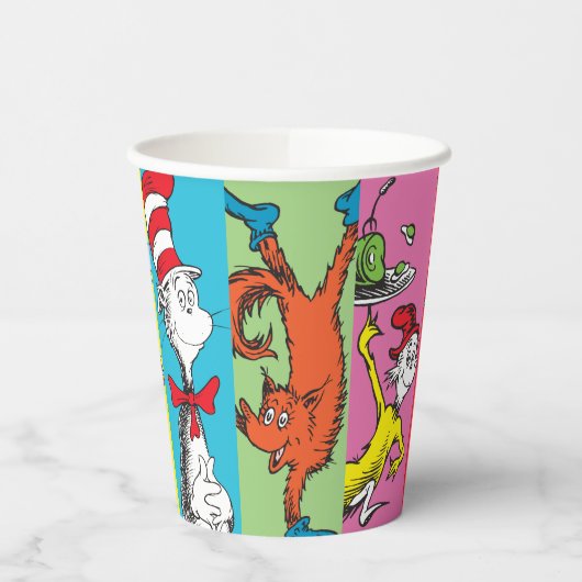 Dr. Seuss | Karakter Segment Papieren Bekers (Links)