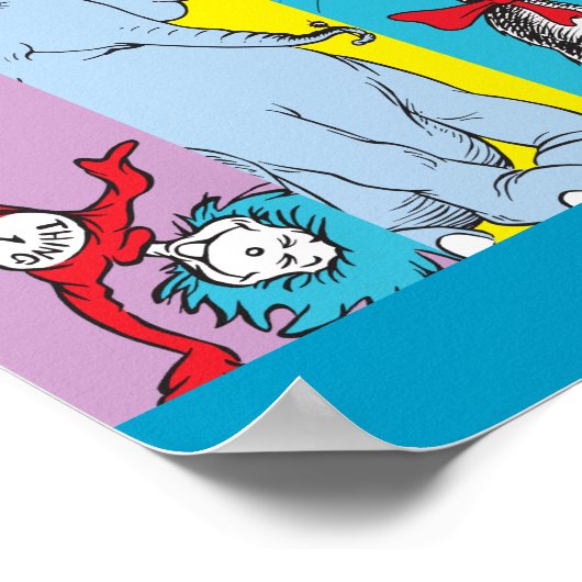Dr. Seuss | Karakter Segment Poster (Hoek)