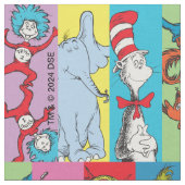 Dr. Seuss | Karakter Segment Stof (Close Up)