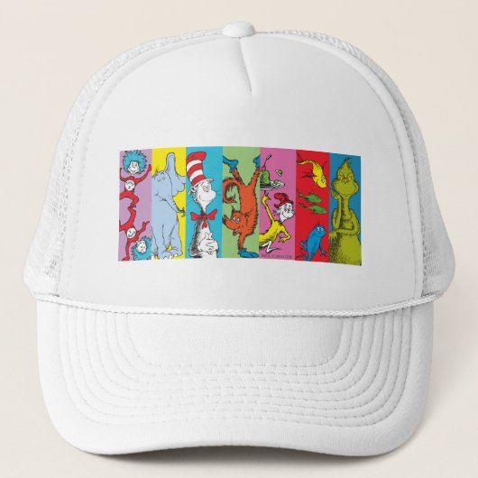 Dr. Seuss | Karakter Segment Trucker Pet (Voorkant)