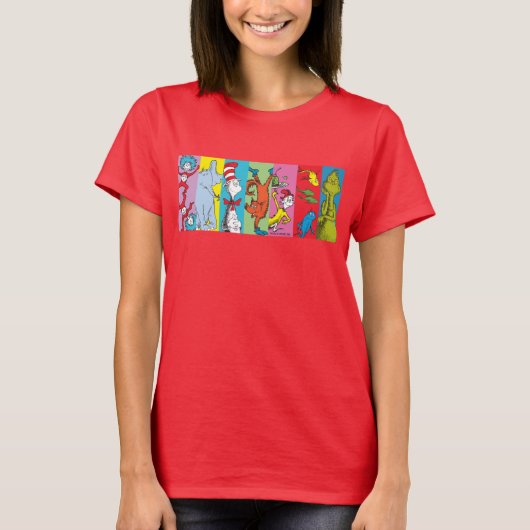 Dr. Seuss | Karakter Slice T-shirt (Voorkant)