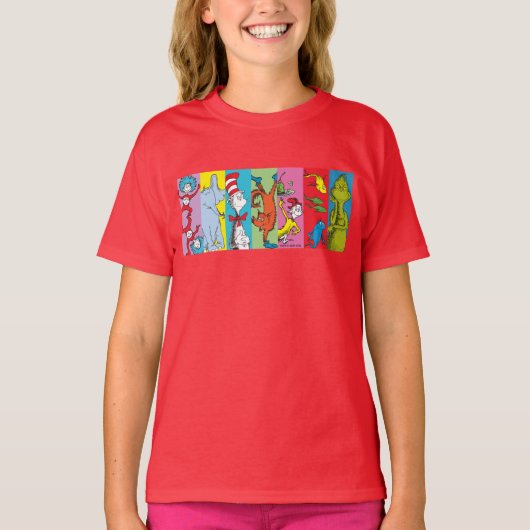 Dr. Seuss | Karakter Slice T-shirt (Voorkant)