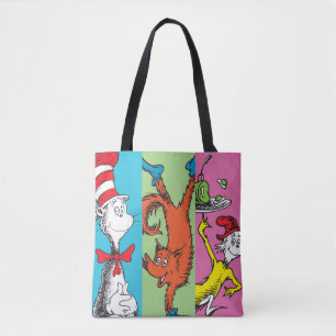 Dr. Seuss Karakter Slice Tote Bag