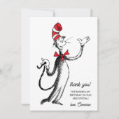 Dr. Seuss Karakterconfetti | Kinderverjaardag Bedankkaart (Voorkant)
