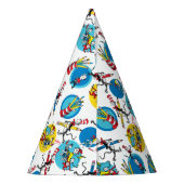 Dr. Seuss | Karakters met penpatroon Feesthoedjes (Achterkant)