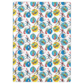 Dr. Seuss | Karakters met penpatroon Klembord (Achterkant)