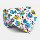 Dr. Seuss | Karakters met penpatroon Stropdas (Opgerold)