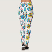 Dr. Seuss | Karakters Met Potloden Patroon Leggings (Achterkant)
