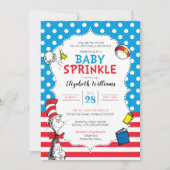 Dr. Seuss - Kat in de Hoed Baby Sprinkle Kaart (Voorkant)
