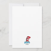 Dr. Seuss - Kat in de Hoed Baby Sprinkle Kaart (Achterkant)