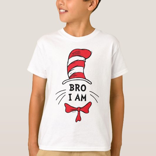 Dr. Seuss | Kat in de Hoed - Broer T-shirt (Voorkant)