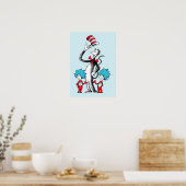 Dr. Seuss | Kat in de Hoed, Ding Een & Ding Twee Poster (Keuken)