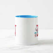 Dr. Seuss Kat in de Hoed, Ding Een Monogram N Mok (Midden)