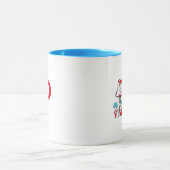 Dr. Seuss Kat in de Hoed, Ding Een Monogram P Mok (Midden)
