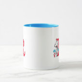 Dr. Seuss Kat in de Hoed, Ding Een Monogram R Mok (Midden)