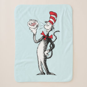 Dr. Seuss Kat in de Hoed & Krinklebine Sherpa Deken