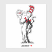 Dr. Seuss | Kat in de Hoed & Krinklebine Sticker (Vel)
