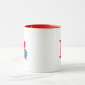 Dr. Seuss Kat in de Hoed - Lezen Monogram B Mok (Midden)