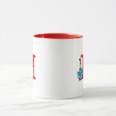 Dr. Seuss Kat in de Hoed - Lezen Monogram H Mok (Midden)