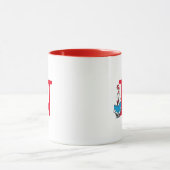 Dr. Seuss Kat in de Hoed - Lezen Monogram N Mok (Midden)