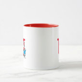 Dr. Seuss Kat in de Hoed - Lezen Monogram U Mok (Midden)