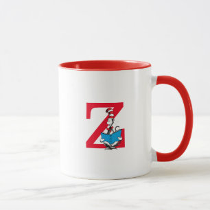 Dr. Seuss Kat in de Hoed - Lezen Monogram Z Mok