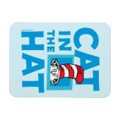 Dr. Seuss | Kat in de Hoed Logo Magneet (Horizontaal)