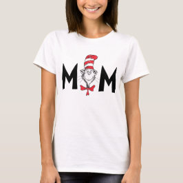 Dr. Seuss Kat in de Hoed Moeder T-shirt