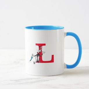 Dr. Seuss Kat in de Hoed Paraplu Wandel Monogram L Mok