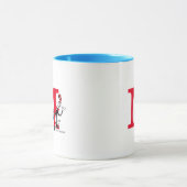Dr. Seuss Kat in de Hoed Paraplu Wandel Monogram M Mok (Midden)
