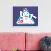 Dr. Seuss | Kat in de Maan Outer Space Graphic Canvas Afdruk (Insitu (Woonkamer))