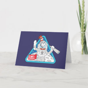 Dr. Seuss   Kat in de Maan Outer Space Graphic Kaart