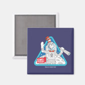 Dr. Seuss | Kat in de Maan Outer Space Graphic Magneet (Voorkant / Achterkant)