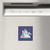 Dr. Seuss | Kat in de Maan Outer Space Graphic Magneet (Insitu (Vaatwasser))