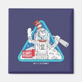 Dr. Seuss | Kat in de Maan Outer Space Graphic Magneet (Voorkant)