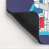 Dr. Seuss | Kat in de Maan Outer Space Graphic Muismat (Hoek)