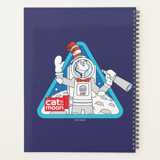 Dr. Seuss | Kat in de Maan Outer Space Graphic Planner (Achterkant)
