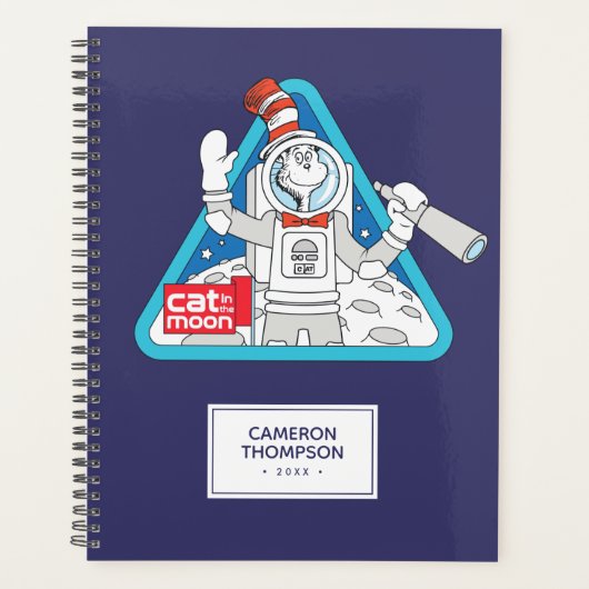 Dr. Seuss | Kat in de Maan Outer Space Graphic Planner (Voorkant)