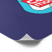 Dr. Seuss | Kat in de Maan Outer Space Graphic Poster (Hoek)