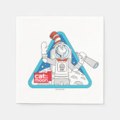Dr. Seuss | Kat in de Maan Outer Space Graphic Servet (Voorkant)