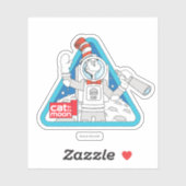 Dr. Seuss | Kat in de Maan Outer Space Graphic Sticker (Vel)