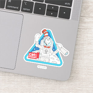 Dr. Seuss   Kat in de Maan Outer Space Graphic Sticker