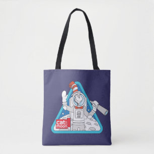 Dr. Seuss   Kat in de Maan Outer Space Graphic Tote Bag
