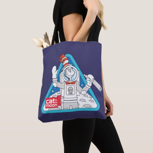 Dr. Seuss | Kat in de Maan Outer Space Graphic Tote Bag (Dichtbij)