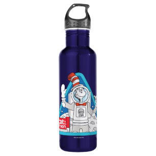 Dr. Seuss   Kat in de Maan Outer Space Graphic Waterfles