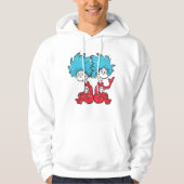 Dr. Seuss| Kat in de Pet - Thing 1, Thing 2 Hoodie (Voorkant)